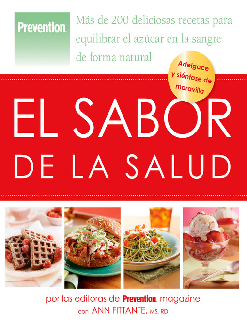 Title details for El sabor de la salud by Ann Fittante - Available